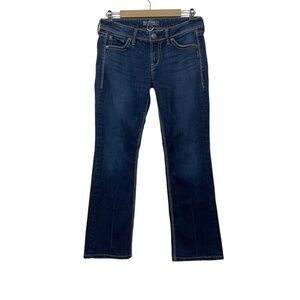 Silver Jeans Lola 17in Dark Wash Bootcut Jeans Size 29